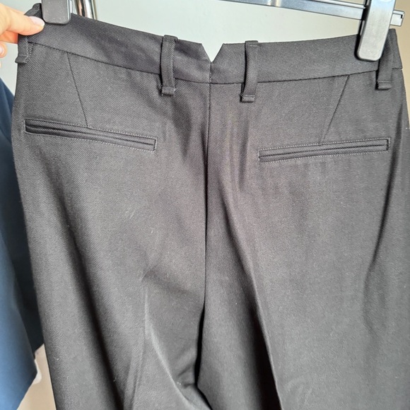 NWT rag & bone Marianne Italian Wool Women's Black Straight Leg Pleated … - Picture 7 of 12